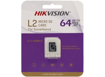 64GB V30 HIKVISION Flash HS-TF-L2 36-7-00010 фото