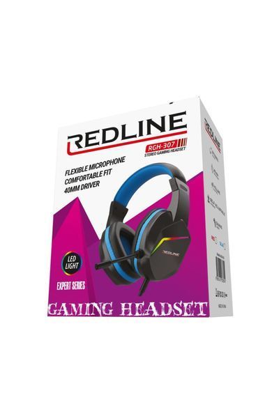 Игровая гарнитура с микрофоном Redline RGH-307 RGB RGH-307 фото