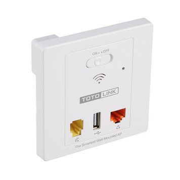 TOTOLINK WA300 (300Mbps In-Wall Wireless AP) 23-00157 фото