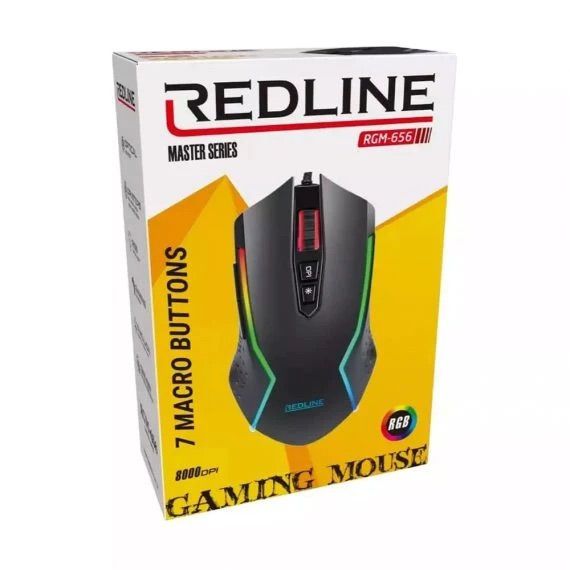 Mouse RGB 8000DPI pentru jocuri RGM-656 (Seria Master) RGM-656 фото