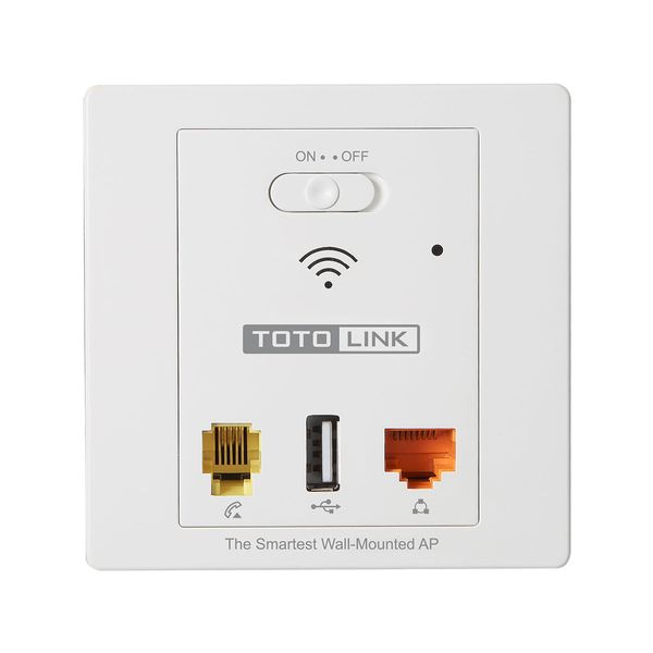 TOTOLINK WA300 (300Mbps In-Wall Wireless AP) 23-00157 фото