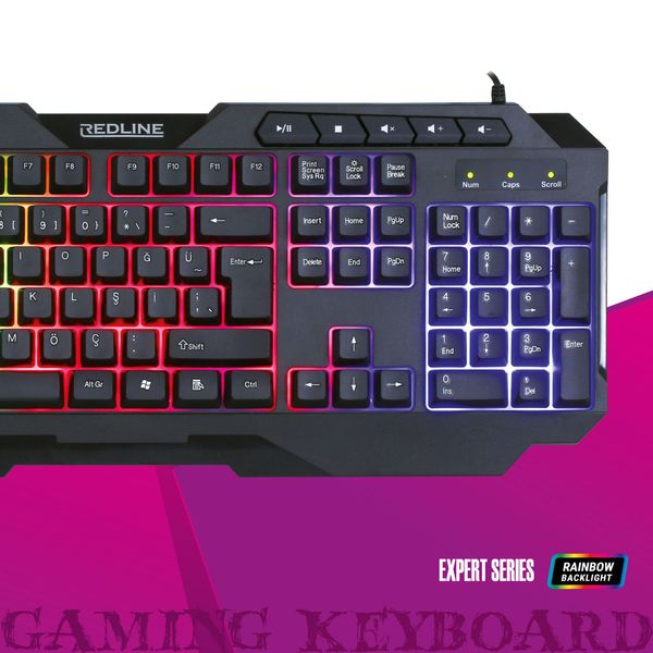 Tastatură pentru jocuri RGK-664 (Seria Expert) RGK-664 фото