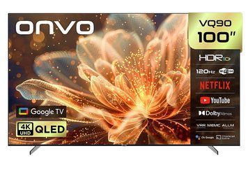 ONVO 100'' 100VQ90F3UB FRAMELESS 4K GOOGLE TV 100VQ90F3UB фото