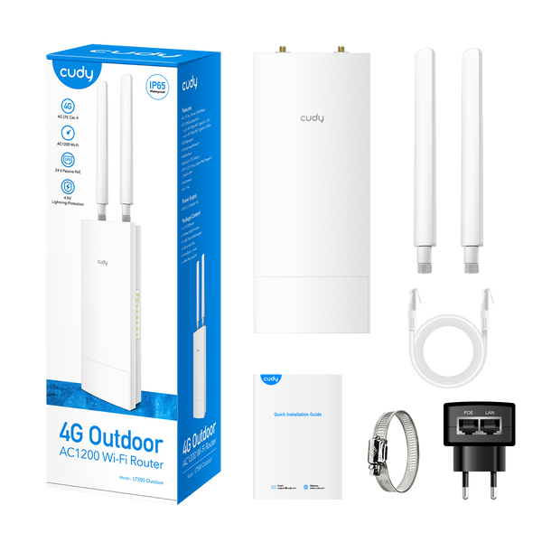 4G SIM Wi-Fi Router LT500 Outdoor 2.4GHz/5GHz 23-8029 фото