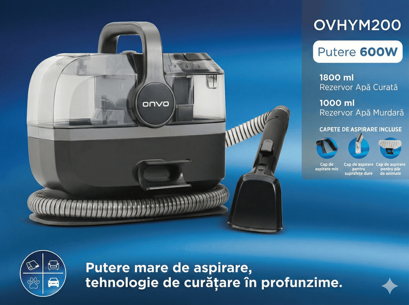 Пылесос для мойки ковров и мягкой мебели Onvo OVHYM200 OVHYM200 фото