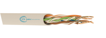 CAT 5e UTP 4*2*25 AWG Cu PVC Indoor ETKcablo (цена за 1м) 22-105 фото
