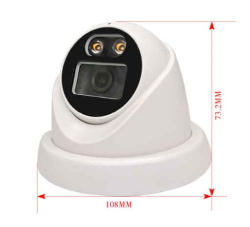 4MP H.265 Full Color Ip Camera + Microphone PC-465S-WL фото