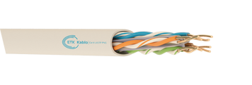 CAT 6 UTP 4*2*24 AWG Cu PVC ETKcablo (цена за 1м) 22-120 фото