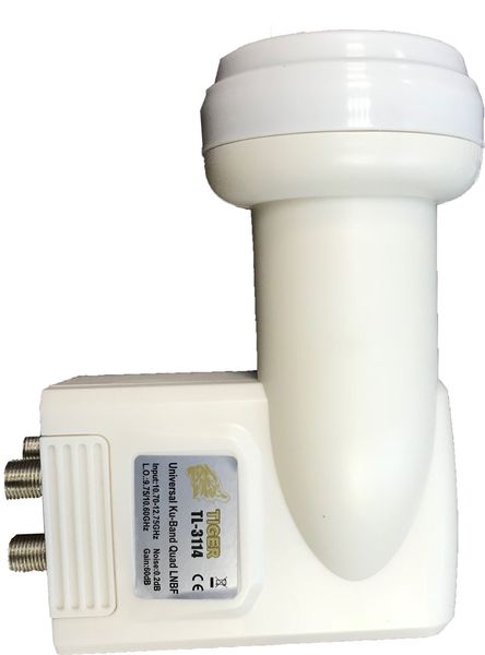 LNBF Tiger Universal Quad TL-3114 LNB21-3114 фото