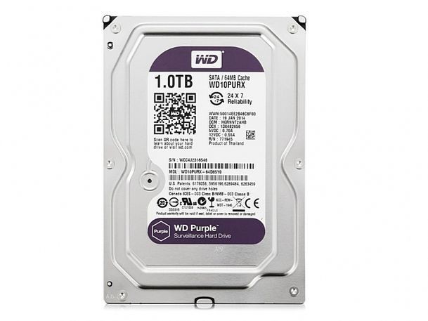 1 TB Unitate HDD Western Digital WD Purple, 3.5", WD11PURX 36-7-00031 фото