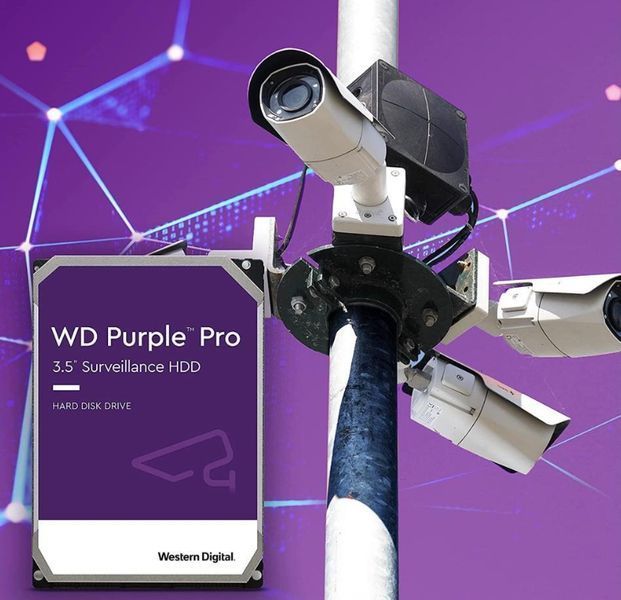 1 TB Unitate HDD Western Digital WD Purple, 3.5", WD11PURX 36-7-00031 фото