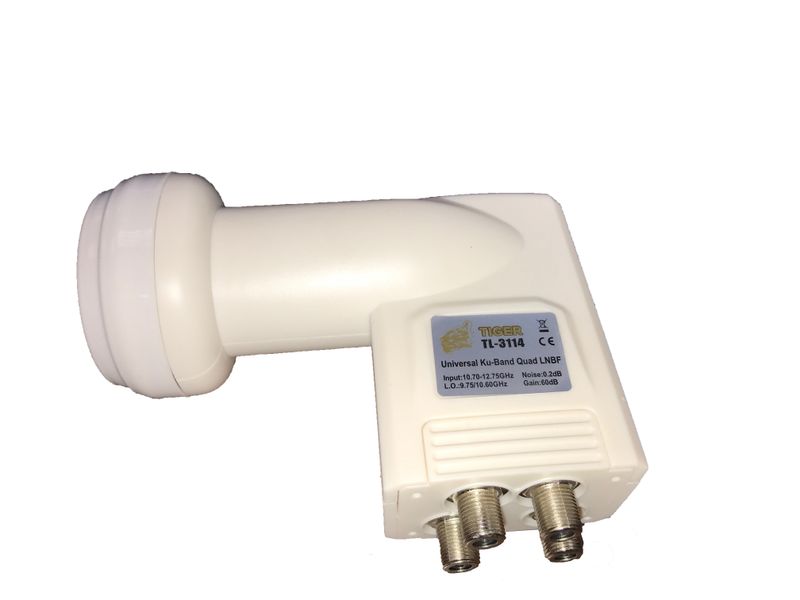 LNBF Tiger Universal Quad TL-3114 LNB21-3114 фото