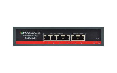 POE CCTV коммутатор FoxGate S5804P-E2 36-305 фото