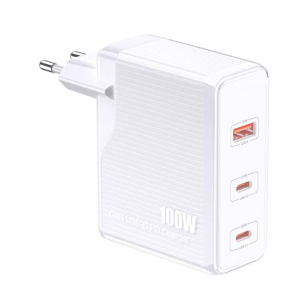 ЗАРЯДНОЕ УСТРОЙСТВО PD100W Type-C x2 + USB JB059  83453 фото