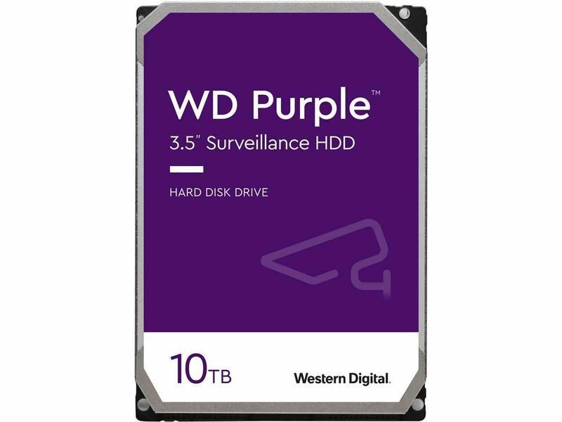 10 ТБЖесткий диск Western Digital WD Purple, 3.5", WD40PURX 36-7-000291 фото