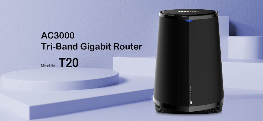 T20 AC3000 Tri Band GIGABIT Router Mesh 21-7453 фото