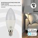 5,5W E14 Bec LED inteligent SB 400 (Bec WiFi compatibil cu Amazon Alexa și Google Assistant, temporizator integrat, aplicație gratuită) brennenstuhl®Connect 1294870140 фото 7