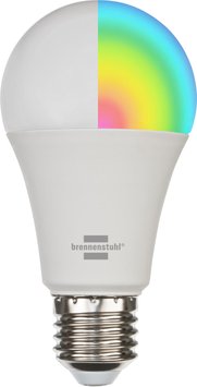 9Вт E27 brennenstuhl®Connect интеллектуальная светодиодная лампа SB 800 (лампочка Wi-Fi, совместимая с Amazon Alexa и Google Assistant, встроенный таймер, бесплатное приложение) 1294870270 фото