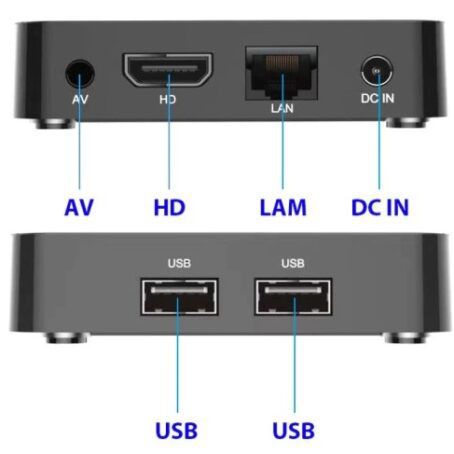 Q5 Android TV 2/8 GB ANDROID 10 RCU Voice Control 02-00016 фото