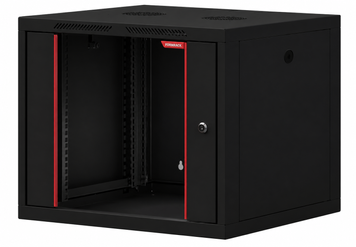 7U 600 Alfaline Wall Mounting cabinet/RAL 9005/BLACK 18-12166 фото