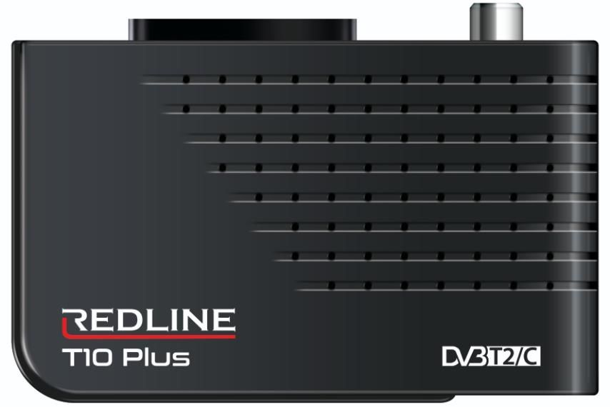 Redline T10 Plus Receptor digital terestru + prin cablu + IPTV T10Cable фото