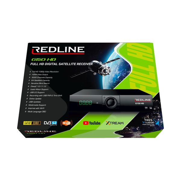 REDLINE G150 HD Receptor satelit G150 фото