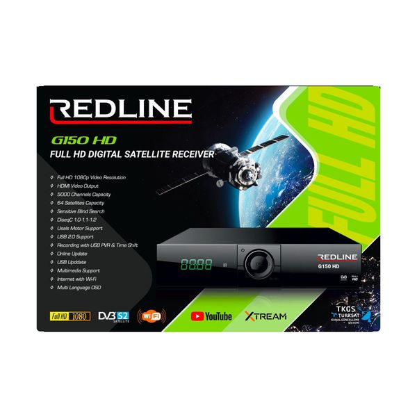 REDLINE G150 HD Receptor satelit G150 фото