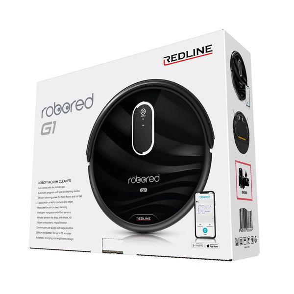 Robored G1 Robot Vacuum cleaner Redline RoboredG1 фото