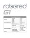 Robored G1 Robot Vacuum cleaner Redline RoboredG1 фото 10