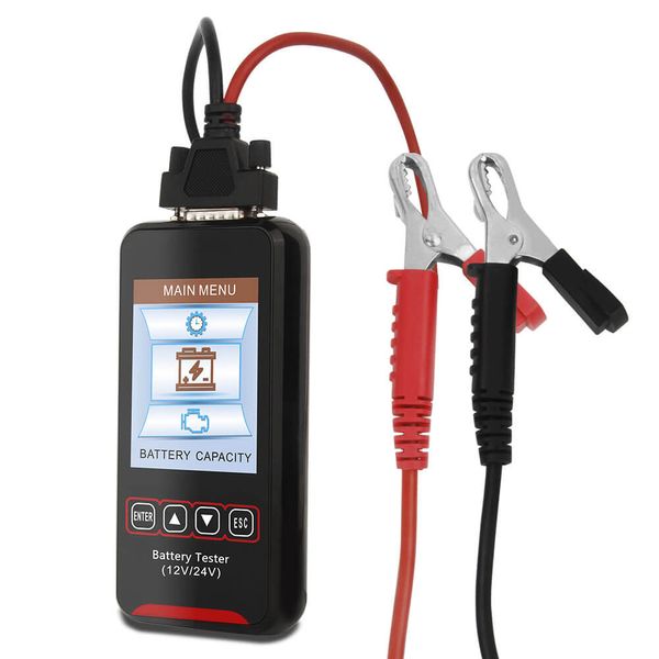 Tester digital de acumulatoare auto 12V/24V NF-DMDDY222 24-222 фото