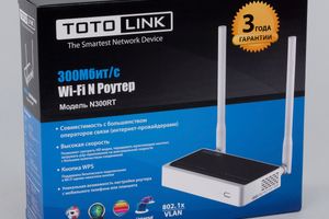 TOTOLINK N300RT Wi-Fi N-роутер 300 Мбит/с фото