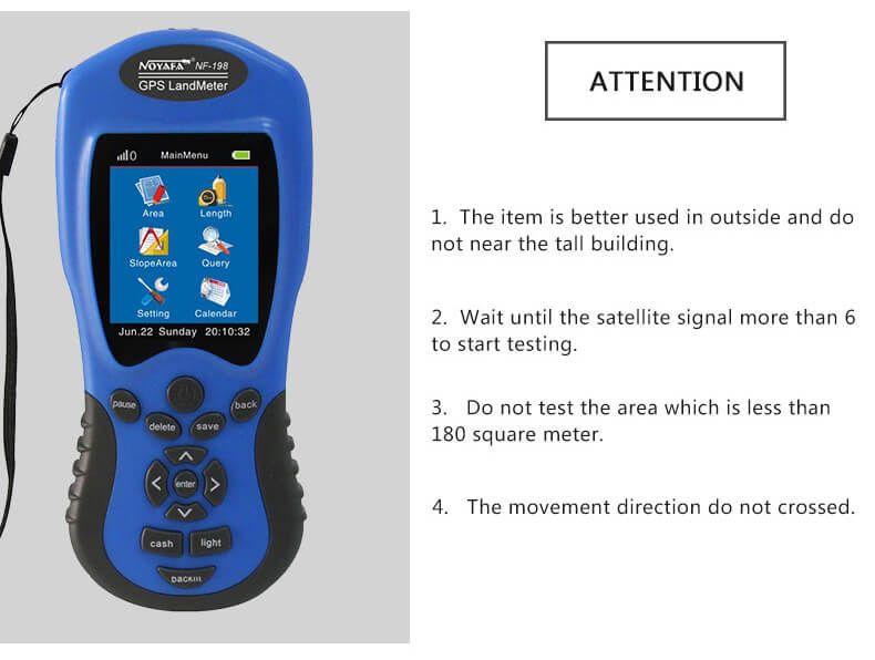 Dispozitiv de măsurare a distantei GPS NF-198 NF198 фото