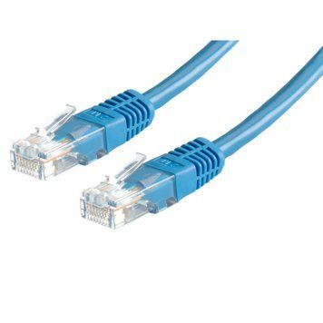5.0m UTP cat.5e Patch cord, blue, LSZH 04739 фото