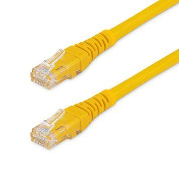 10.0m UTP cat.5e Patch cord, yellow 05899 фото
