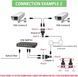 1 на 2 Сетевой Сплиттер Ethernet RJ45 MT-ST01 (2 шт. в комплекте) Cat5/Cat5e/Cat6/Cat7 100Мбит/с MT-ST01 фото 3