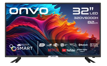 ONVO 32" 32OV6000H 32-дюймовый HD READY ANDROID 13 SMART LED 320V6000H фото