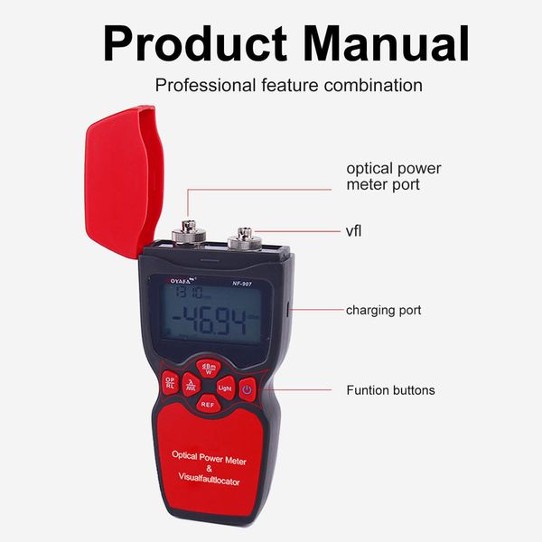 NF-907C 2-in-1 Optical Multimeter nf907C фото