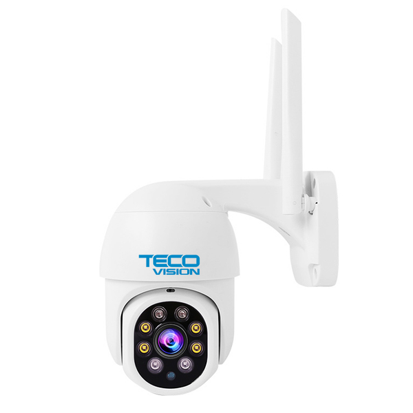 2MP 360° Audio + Mic 128GB WIFI PTZ Dome Camera PTZ2DF TECOVISION 36-8-102 фото