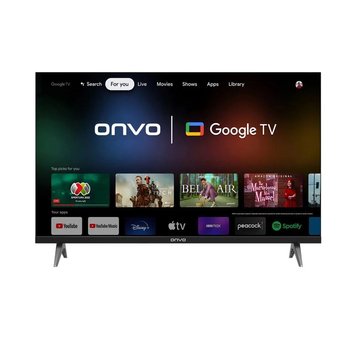 ONVO 32'' OV32F750 HD READY GOOGLE TV FĂRĂ RAME SMART LED OV32F750 фото