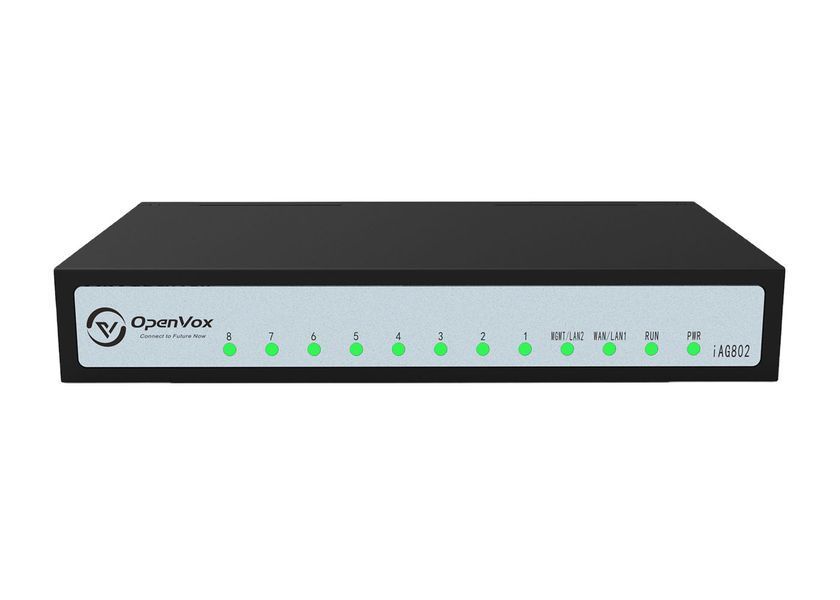 Gateway iAG802 cu 8 porturi FXS, alimentare 12V 2A 23-5008 фото