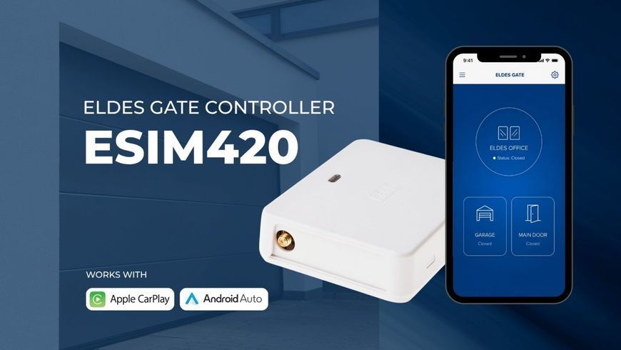 Controler GSM 4G Smart Eldes ESIM420 Baricade Automatizări Porți Parcare p&acirc;nă la 2000 Utilizatori ESIM420 фото