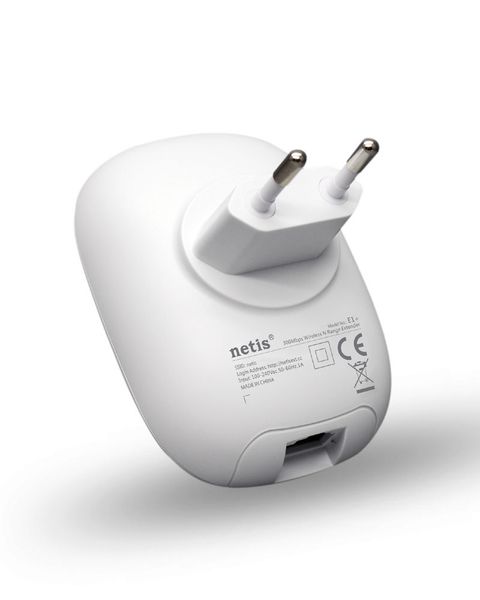 NETIS E1+ (1 LAN PORT) 300 Mbps Wireless Extender 21-7444 фото