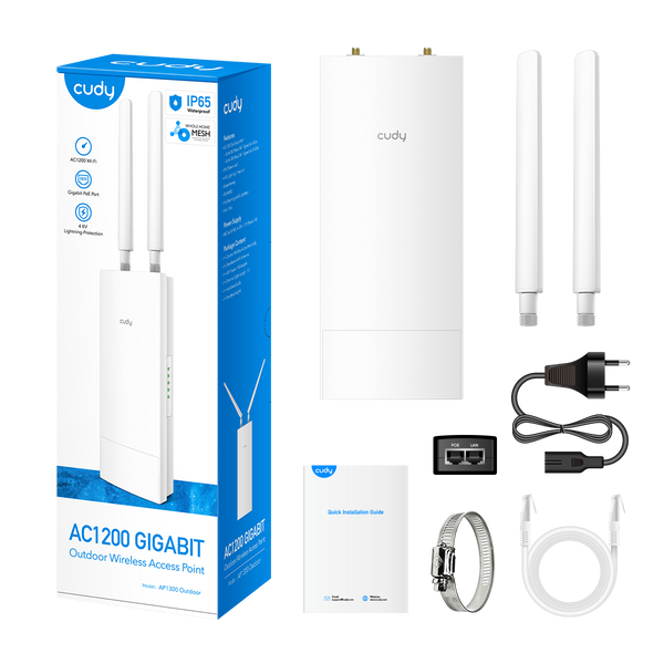 AP1300 Outdoor 1GB Punct de acces Wi-Fi AC1200 2.4GHz/5GHz 23-80011 фото