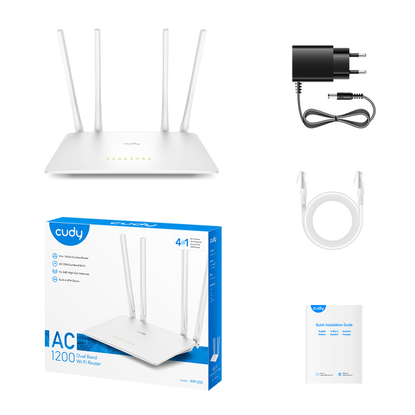 AC1200 Wi-Fi Router Dual-Band WR1200 23-8021 фото