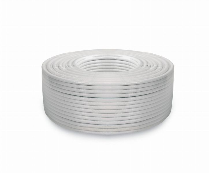 RG6 COAXIAL 50M AX2S-48 + 10 PCS F GOLD PLUG 05-61 фото