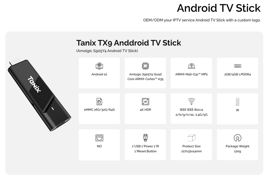 Tanix TX9 2/16GB 02-0038 фото